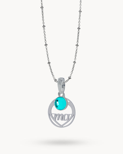 Ma Dainty Birthstone Necklace Set