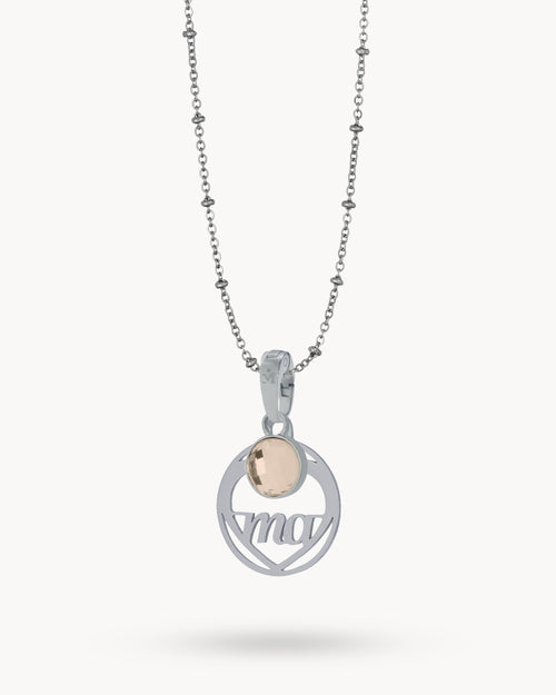 Ma Dainty Birthstone Necklace Set