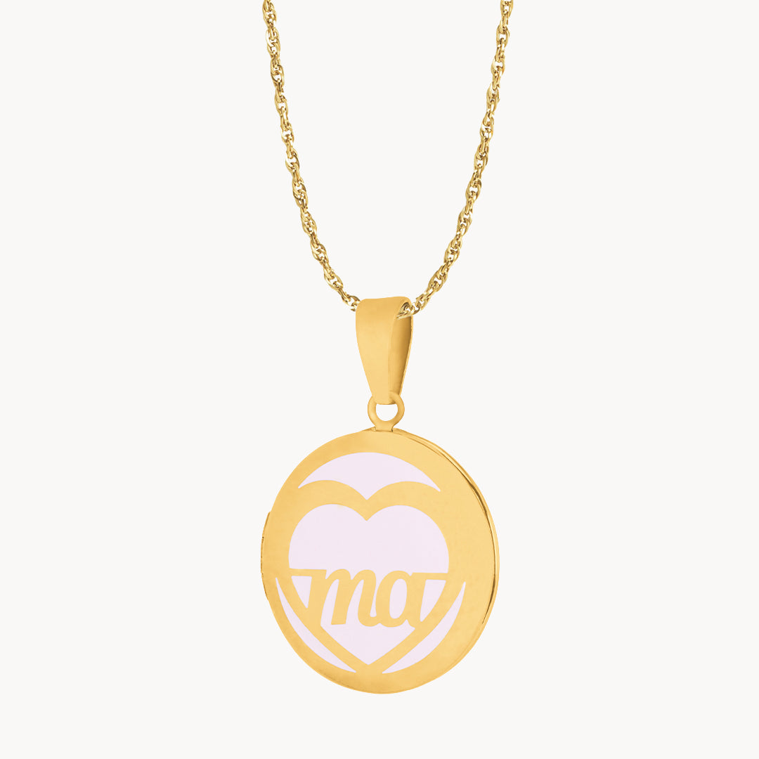 Ma Locket Necklace Set