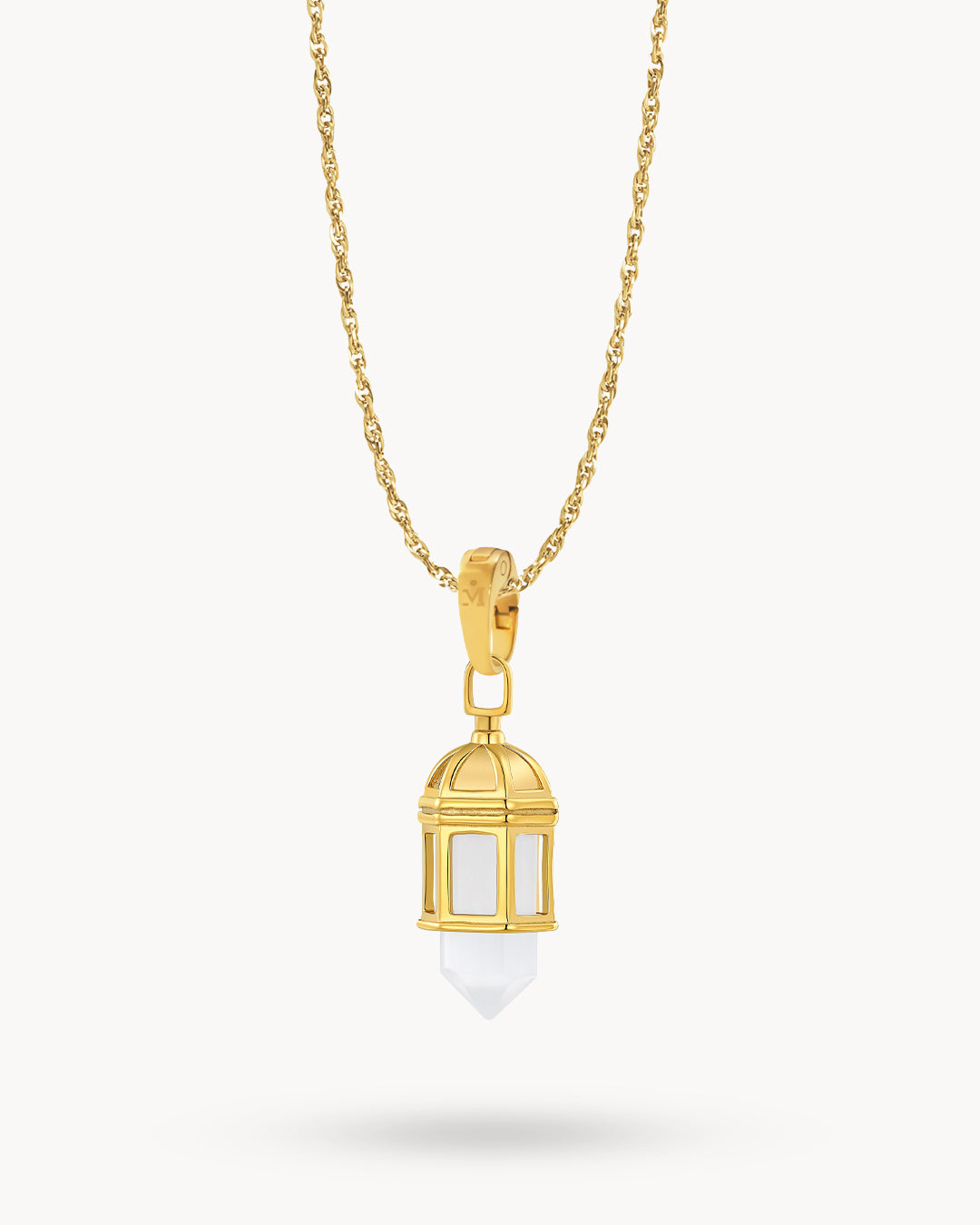 White Gardjola Necklace Set
