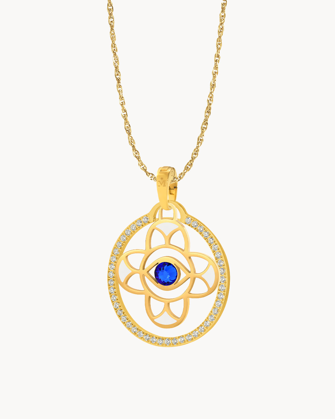 Evil Eye Maduma Necklace Set