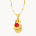 January Birthstone Bebbuxu Dainty Twist Necklace Set