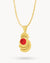 January Birthstone Bebbuxu Dainty Twist Necklace Set
