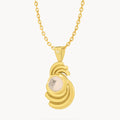 October Birthstone Bebbuxu Dainty Twist Necklace Set
