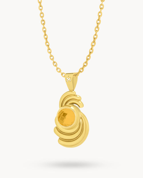 November Birthstone Bebbuxu Dainty Twist Necklace Set