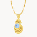 December Birthstone Bebbuxu Dainty Twist Necklace Set