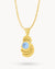 December Birthstone Bebbuxu Dainty Twist Necklace Set