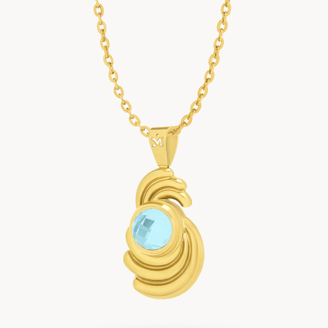 March Birthstone Bebbuxu Dainty Twist Necklace Set