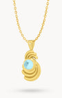 March Birthstone Bebbuxu Dainty Twist Necklace Set