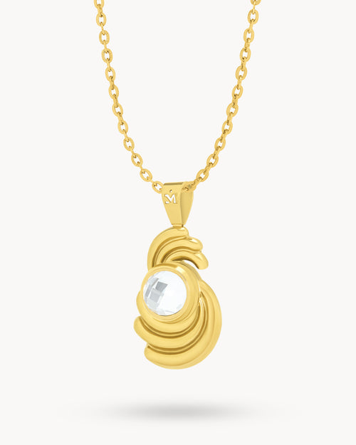 April Birthstone Bebbuxu Dainty Twist Necklace Set