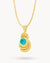 May Birthstone Bebbuxu Dainty Twist Necklace Set