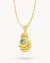 August Birthstone Bebbuxu Dainty Twist Necklace Set