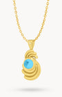 September Birthstone Bebbuxu Dainty Twist Necklace Set
