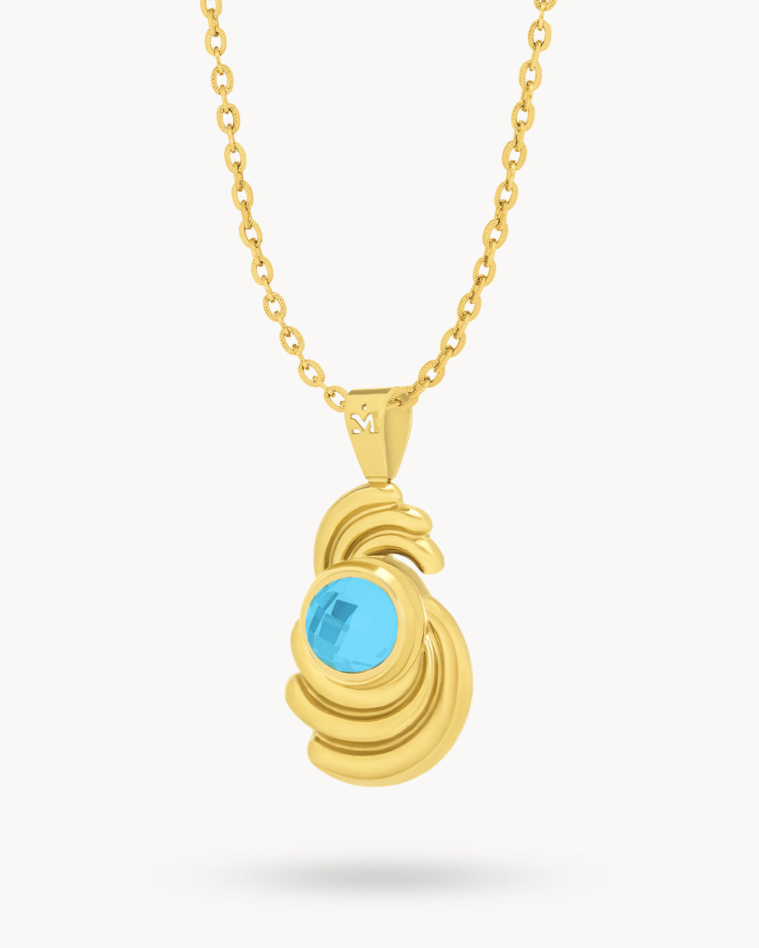 September Birthstone Bebbuxu Dainty Twist Necklace Set