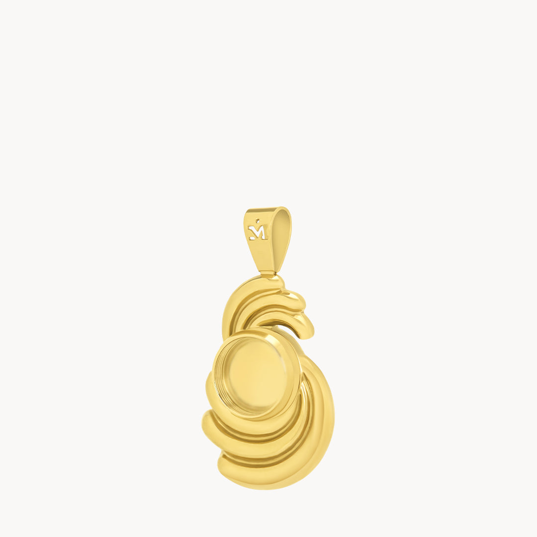 Bebbuxu Dainty Twist Pendant