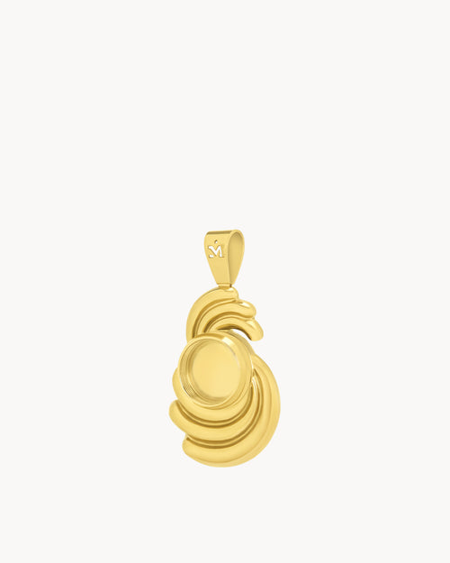 Bebbuxu Dainty Twist Pendant