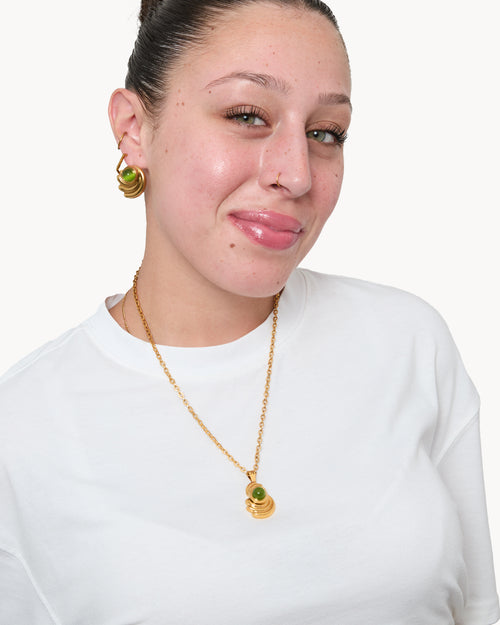 Mellow Bebbuxu Dainty Twist Pendant Set