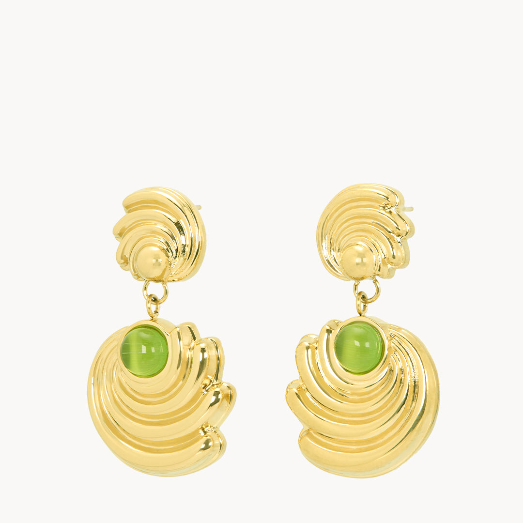 Mellow Bebbuxu Tond Dangling Earrings