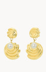 Timeless Pearl Bebbuxu Tond Dangling Earrings