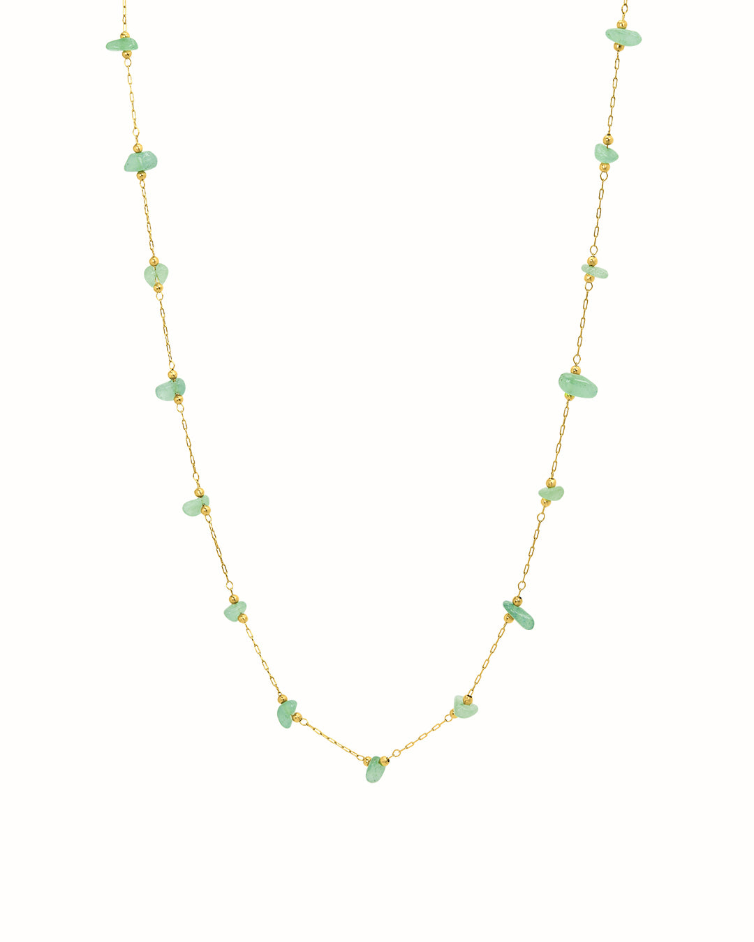 Jade Tin Cup Choker