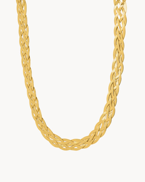 Braided Snake Chain Choker