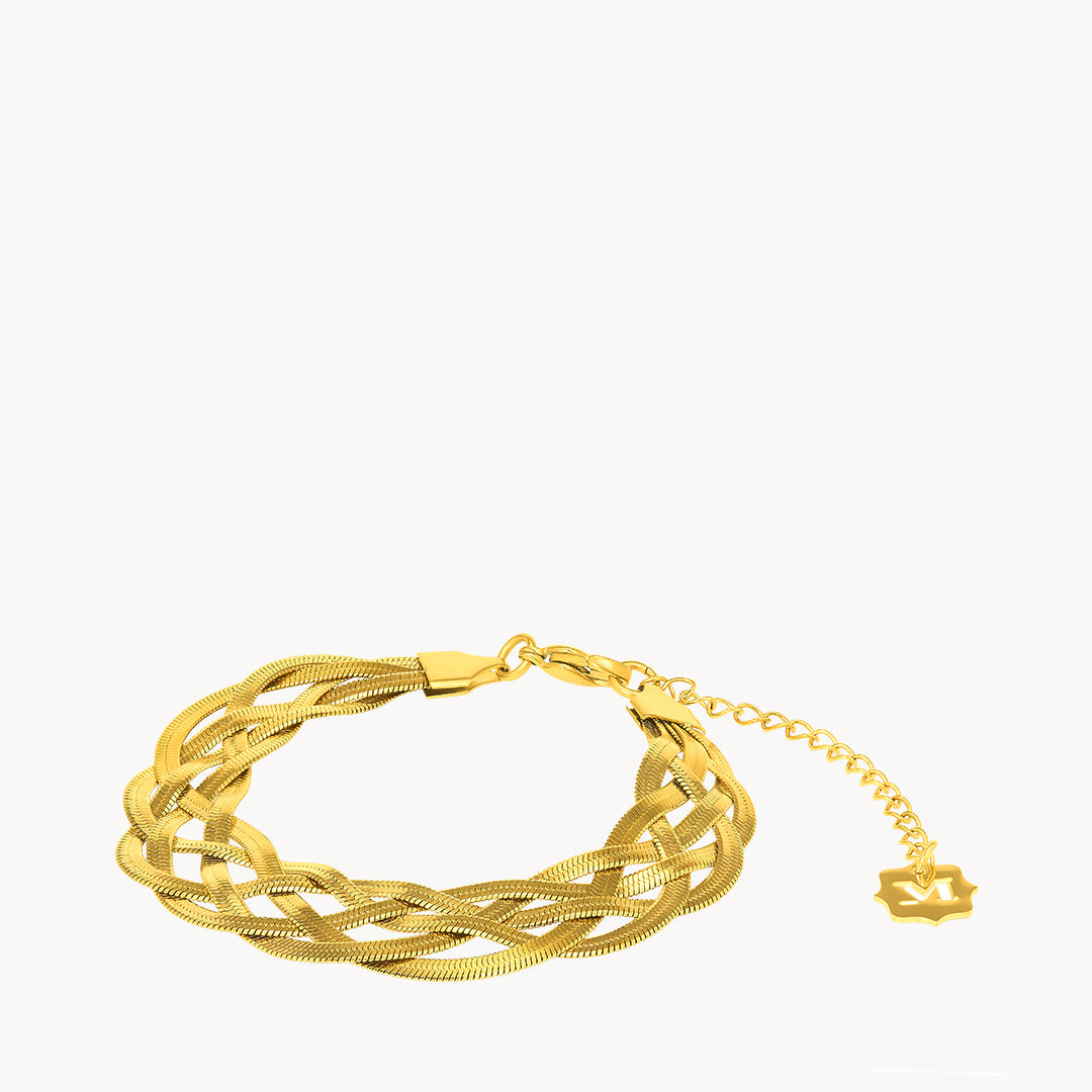 Braided Snake Chain Bracelet