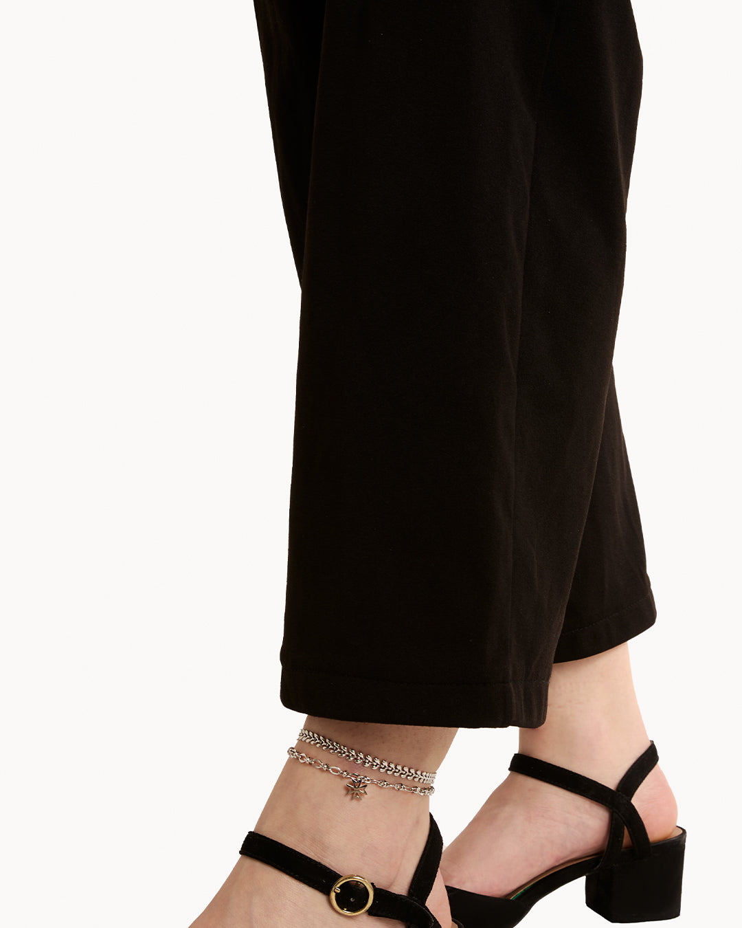 Petal Silver Anklet