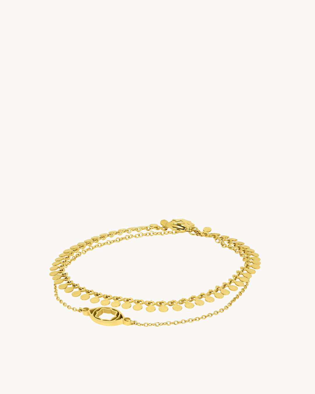 Luzzu Eye Double Anklet