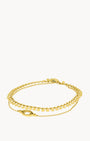 Luzzu Eye Double Anklet