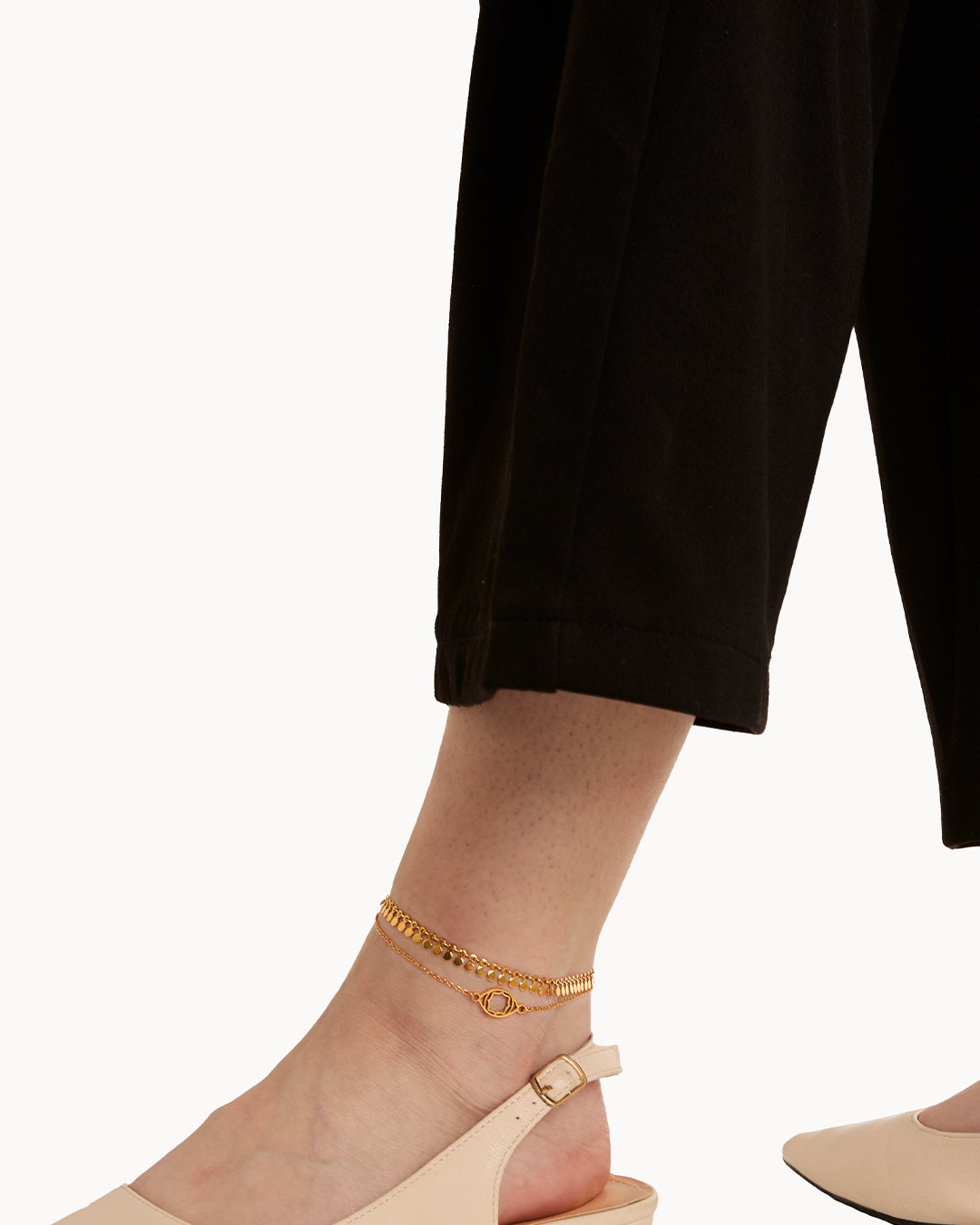 Luzzu Eye Double Anklet