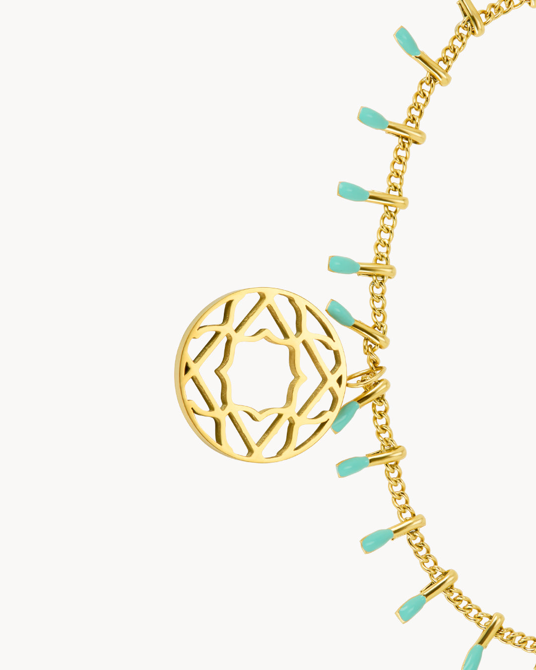 Heritage Maduma Aqua Anklet