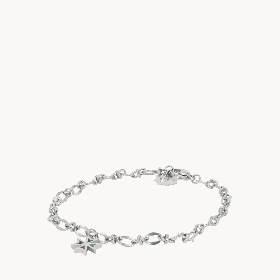 Kavallieri Silver Link Anklet