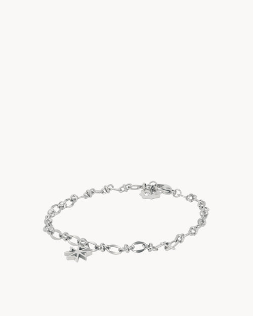 Kavallieri Silver Link Anklet