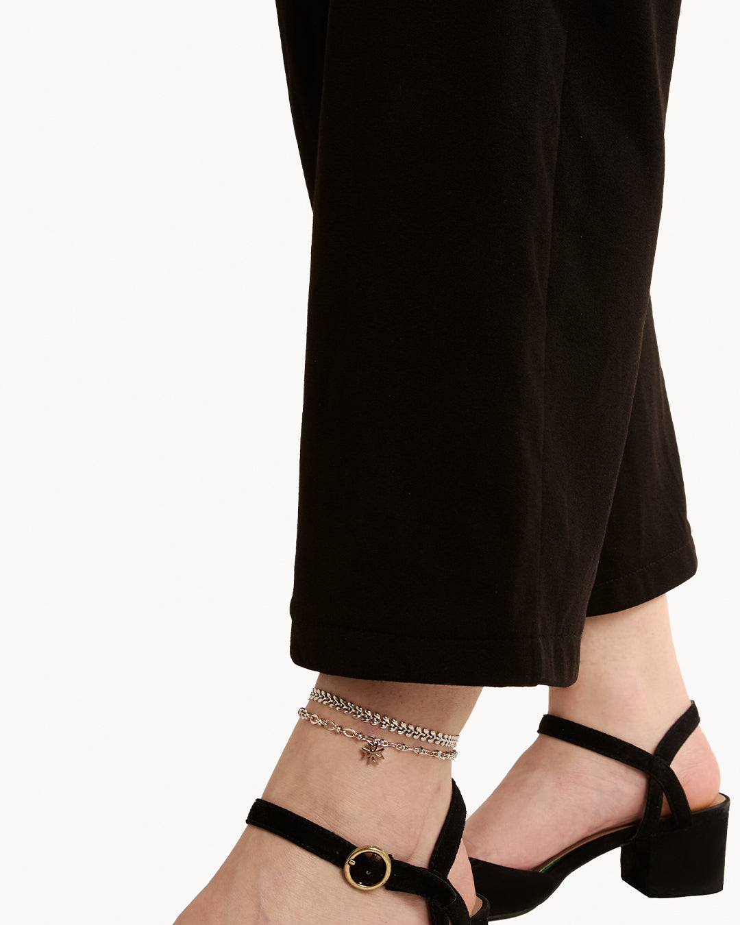 Kavallieri Silver Link Anklet