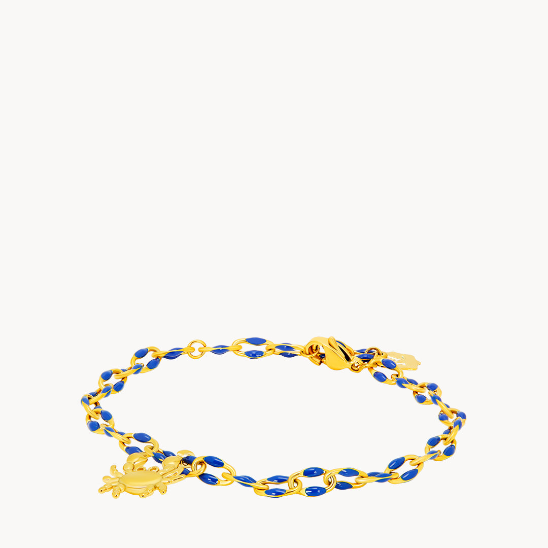 Granc Blue Link Anklet