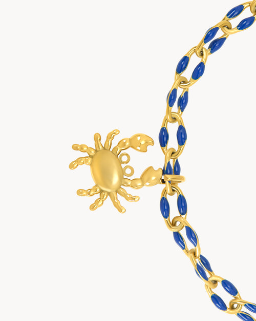 Granc Blue Link Anklet