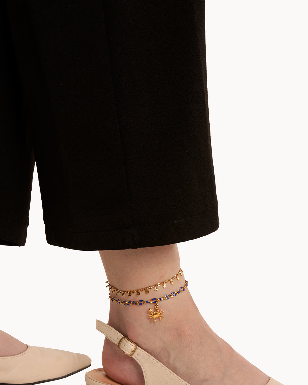 Granc Blue Link Anklet