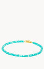 Blue Protection Mother of Pearl Anklet