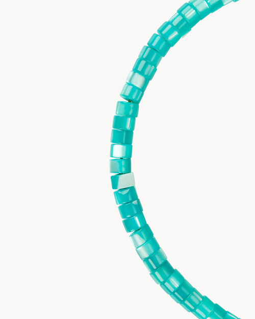 Blue Protection Mother of Pearl Anklet