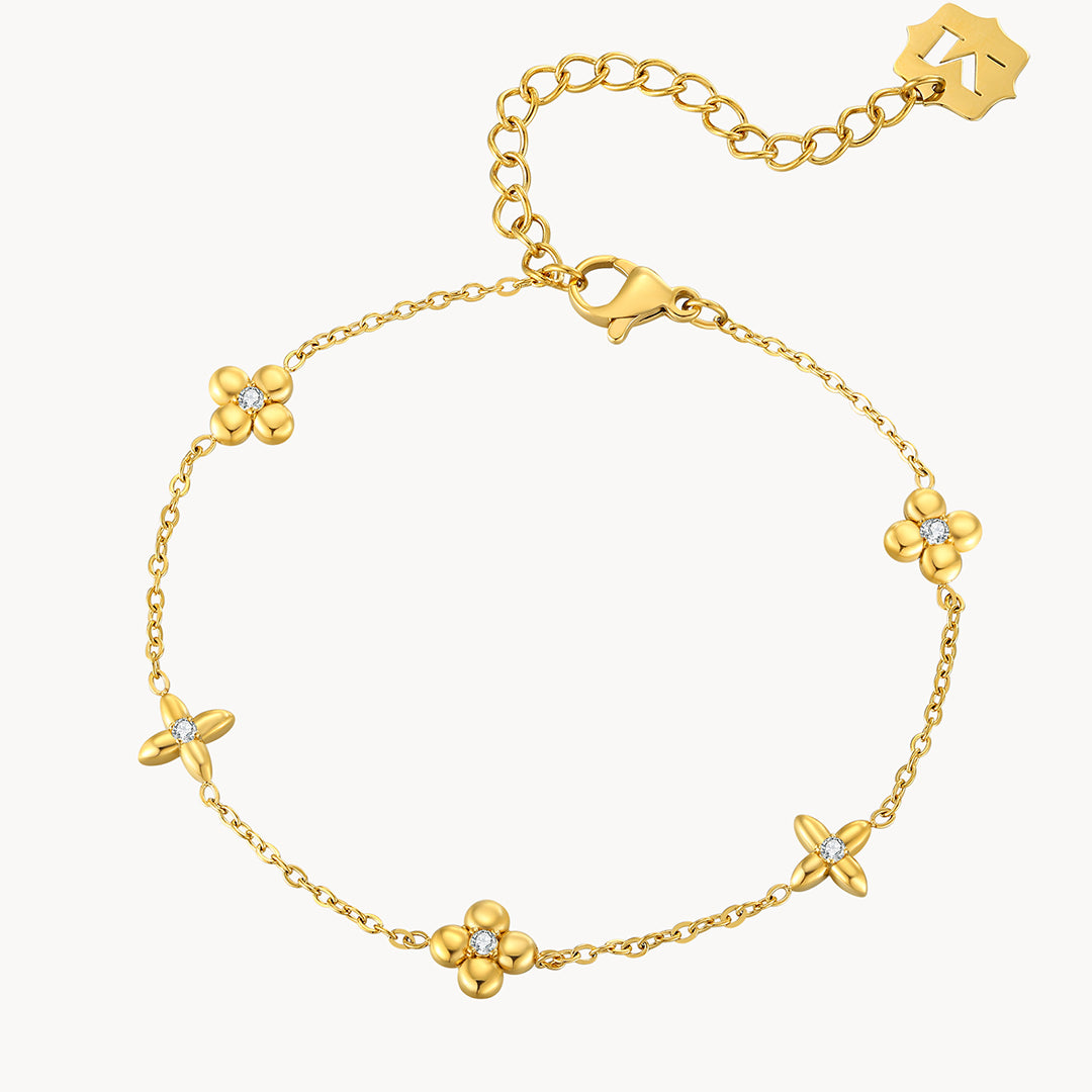 Starlight Dainty Cross Bracelet