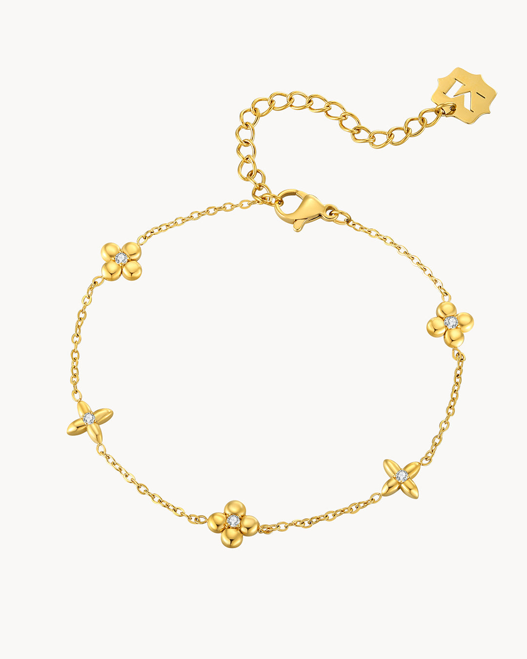 Starlight Dainty Cross Bracelet