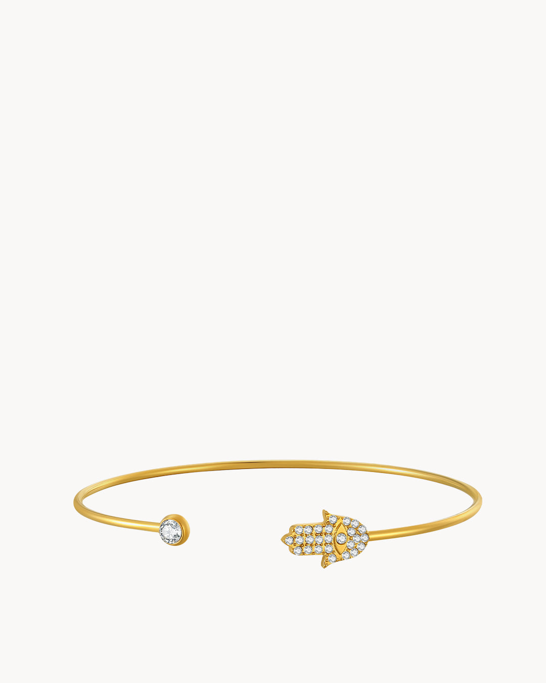 Hand Of Fatima Flexi Bangle