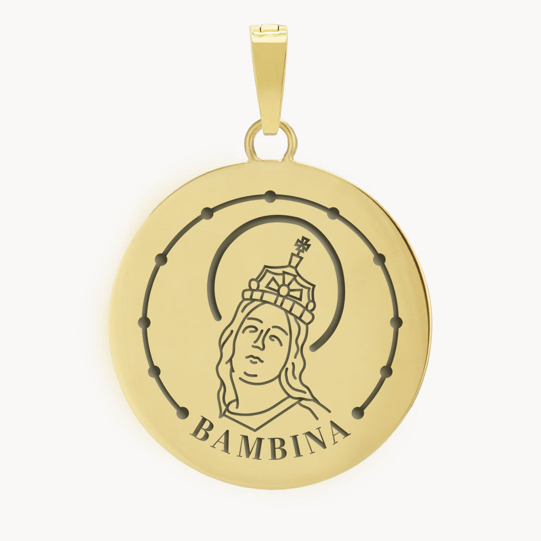 Marija Bambina Pendant, Gold