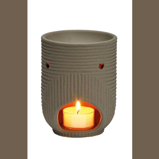 Wicks & Locks Fragrance Lamp - Brown