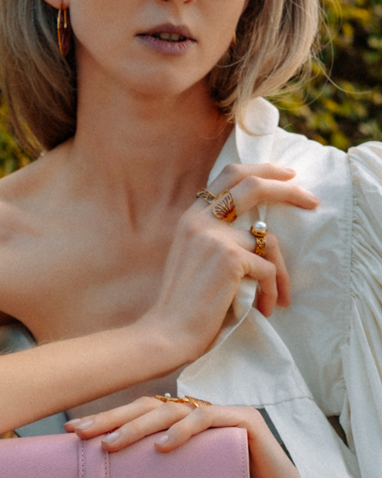 Butterfly Adjustable Ring