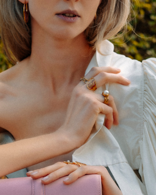 Butterfly Adjustable Ring