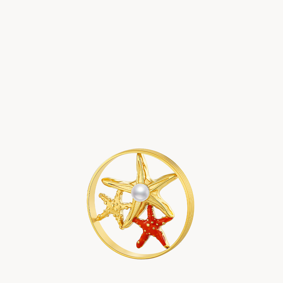 Radiant Starfish Twist Coin