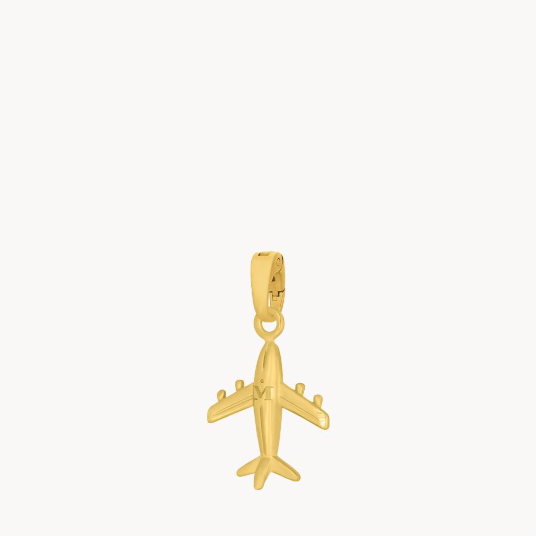 Adventurous Airplane Charm