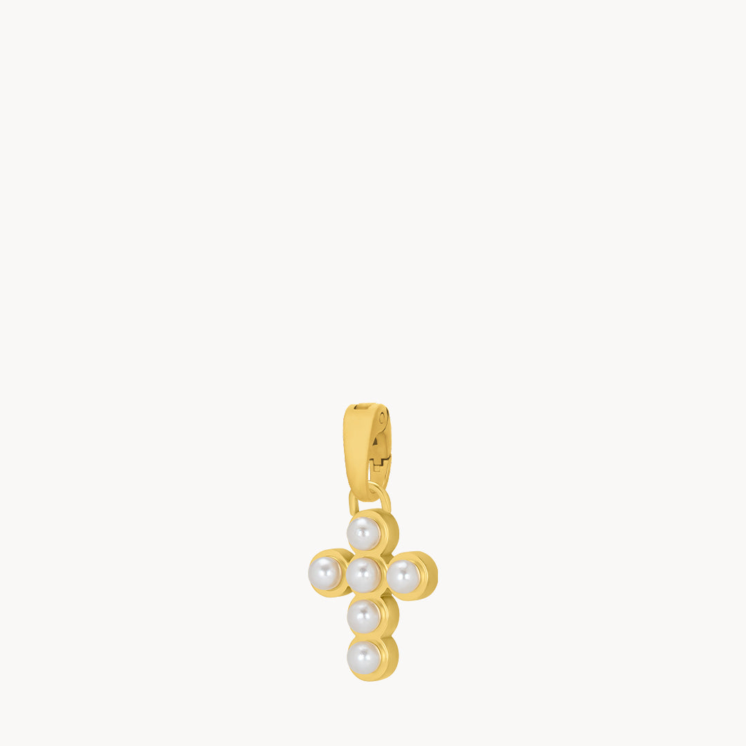 Timeless Pearl Salib Charm
