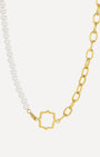 Bold Timeless Pearl Charm Chain